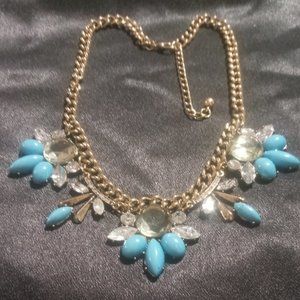 Jeannie statement necklace.old hollywood charm.